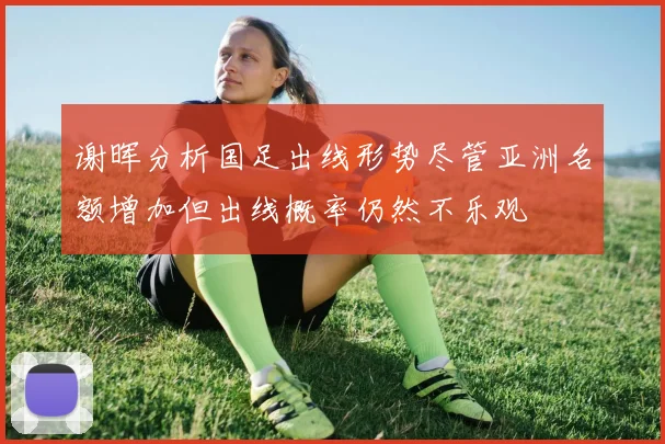 谢晖分析国足出线形势尽管亚洲名额增加但出线概率仍然不乐观