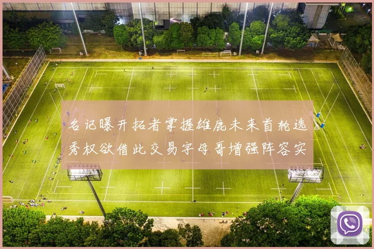 名记曝开拓者掌握雄鹿未来首轮选秀权欲借此交易字母哥增强阵容实力